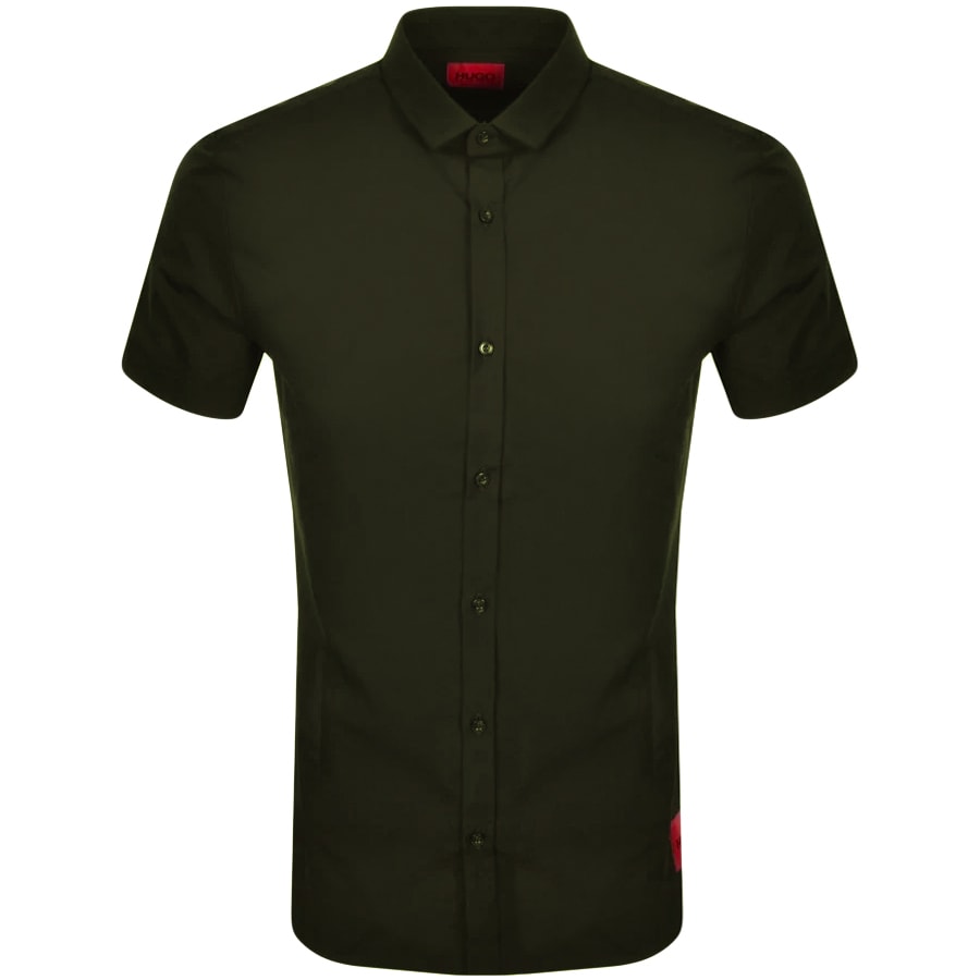 Alternative Image for ProductHUGO Empson Short Sleeve Shirt Green1